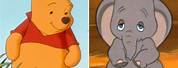 Winnie the Pooh and Dumbo Art