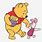 Winnie the Pooh and Piglet Holding Hands