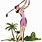 Woman Golfer Clip Art