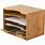 Wood Desktop File Organizer
