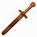 Wooden Medieval Sword
