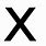 X Letter Symbol