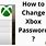 Xbox Change Password