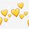 Yellow Heart Emoji Aesthetic