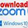 Zoom Download for Windows 10