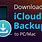 iCloud Backup On PC