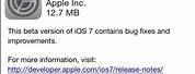 iOS 7 Beta 6
