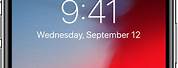 iOS 8 Lock Screen iPhone Time Locked