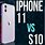 iPhone 11 vs S10
