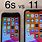 iPhone 11 vs iPhone 6s