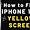 iPhone 12 Yellow Screen