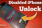 iPhone 3 Disabled Unlock