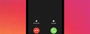 iPhone 5 Call Screen SVG
