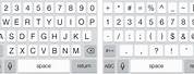 iPhone 6 Plus Numbers Keyboard