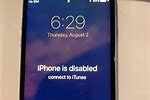iPhone 6s Is Disabled