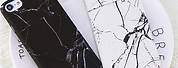 iPhone 7 Marble Case Black and White