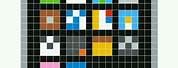 iPhone Pixel Art Grid