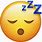 iPhone Sleep Emoji