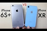 iPhone XR vs iPhone 6s