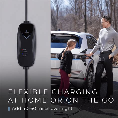 Lectron Portable Level 1 J1772 EV Charger + 80A Tesla to J1772 EV Adap — Lectron EV