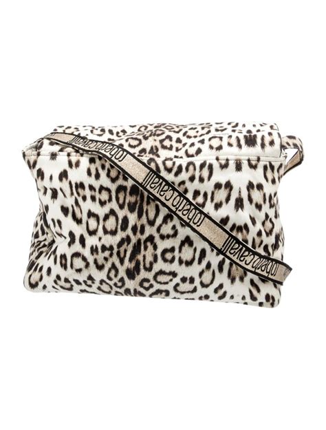 Roberto Cavalli Leather Crossbody Bag - Luggage and Travel, Handbags ...