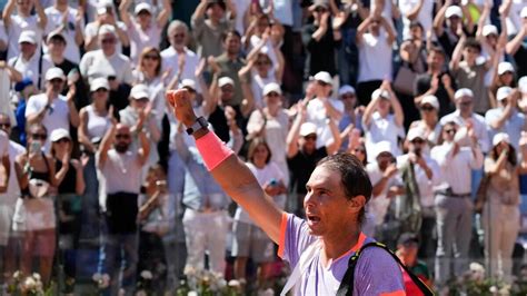 Rafael Nadal receives emotional but mega farewell at Rome as he ...