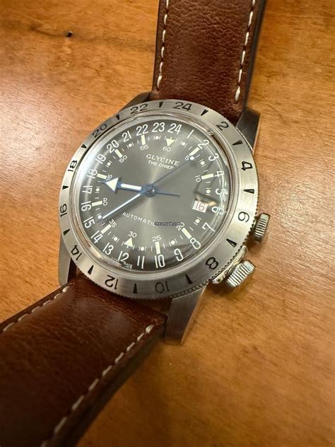 Glycine Airman Vintage The Chief Purist 40 for Rs.71,480 for sale from ...