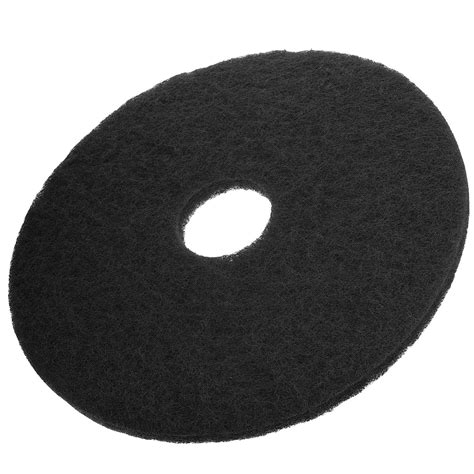 Baluue Black Floor Polishing Pad Fabric Cleaning Cushion for Hardwood ...