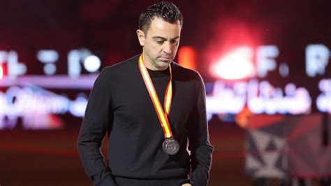 'Very sad' Xavi issues apology to Barcelona fans after 'awful' Super ...