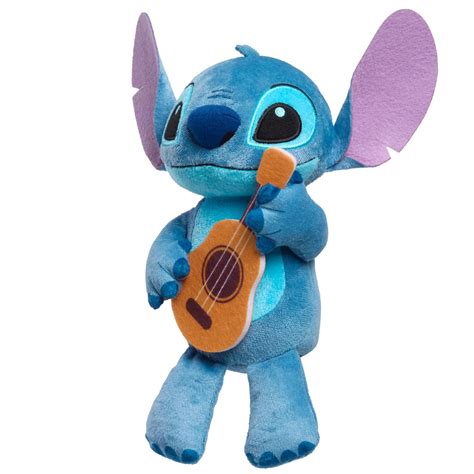 Disney Stitch Musical Fun Plush Toy With Ukulele - Multi - Kmart