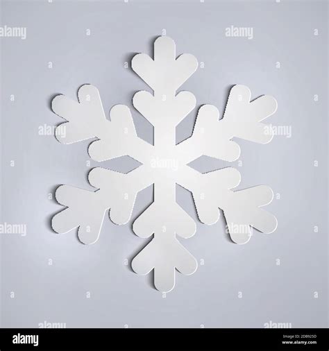 Christmas paper snowflake on Stock Vector Images - Alamy