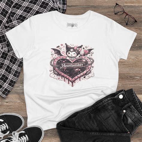 Heartbreaker Purple Devil Rabbit T-shirt Punk Valentine | Cute but Dark ...