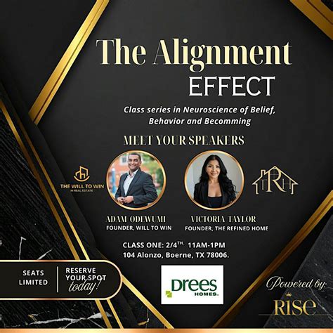 THE ALIGNMENT EFFECT — CLASS ONE, Drees Homes, Boerne, 4 February 2026 ...