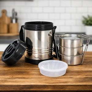 Flipkart.com | IDEAL PRIME Leak Proof 3 Container PU Insulated Hot ...