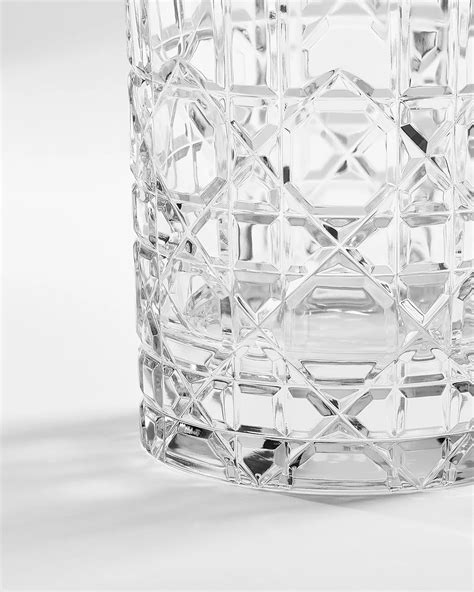 Vaso de whisky Cristal con motivo Cannage | DIOR ES