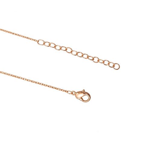 Nilu's Collection Rose Gold Plated Dual Chain Design Star Pendant Neck