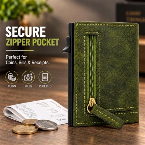 Price History of RFID Protected Wallet | Personalised Gift for Man ...