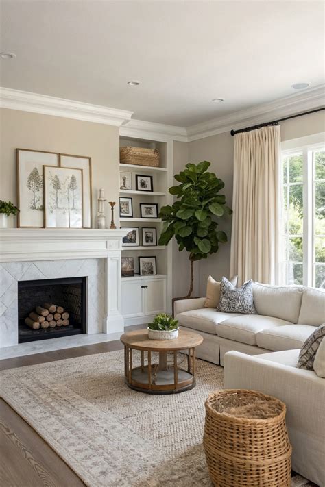 22 Fresh Neutral Living Room Color Palettes For A Bright Update