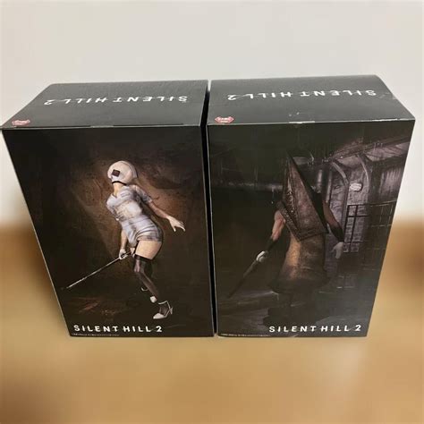 SILENT HILL 2 Red Pyramid Thing & Bubble Head Nurse Figure Set Konami ...