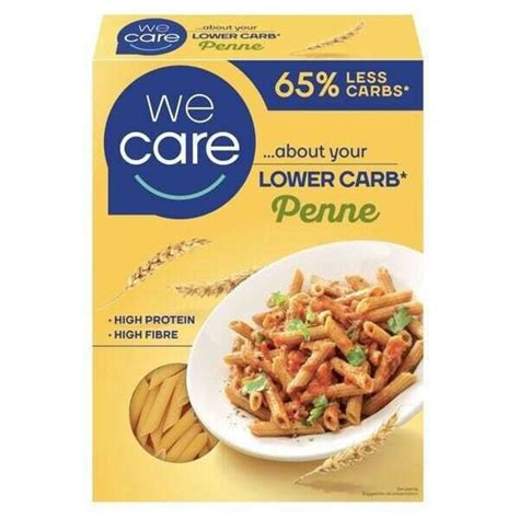 WeCare Low Carb High Protein&Fibre Penne Pasta High Protein Penne 250g