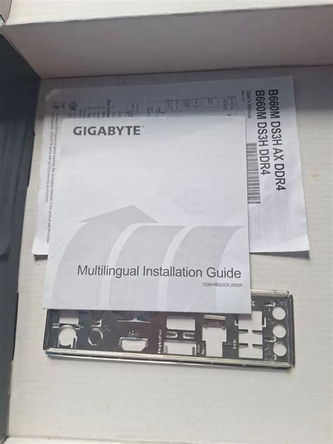 Placa-Mãe Gigabyte B660M DS3H DDR4 - Peças de Hardware - Praia Brava ...