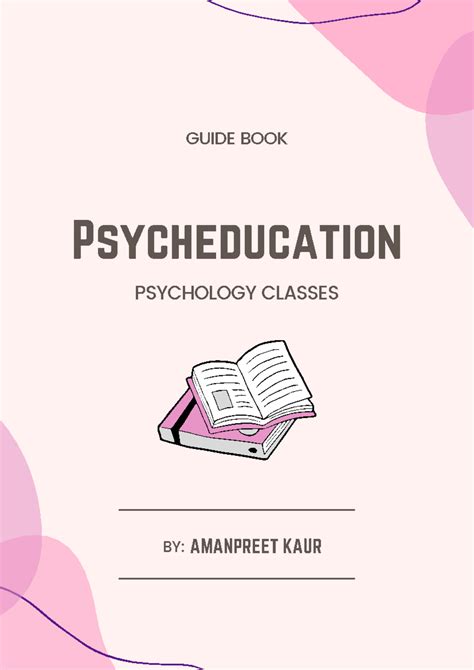 GUIDE BOOK PSYCHOLOGY PSY-101 CHAPTER 1: VARIATIONS IN PSYCHOLOGICAL ...