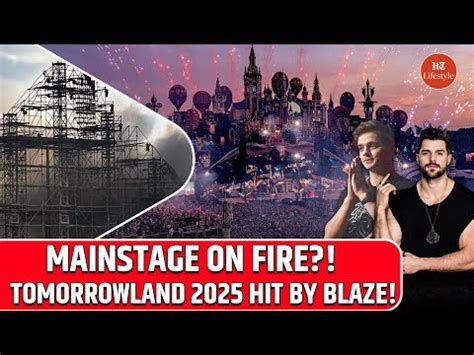 Tomorrowland 2025 Mainstage Catches Fire in Belgium Massive Shock Ahead ...