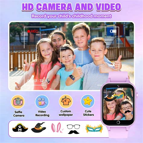 Kids Camcorder 8MP HD Mini Kids Digital Video Camera With Cartoon ...