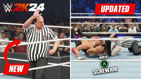 WWE 2k24: All Updates to Special Guest Referee Matches Explained ...