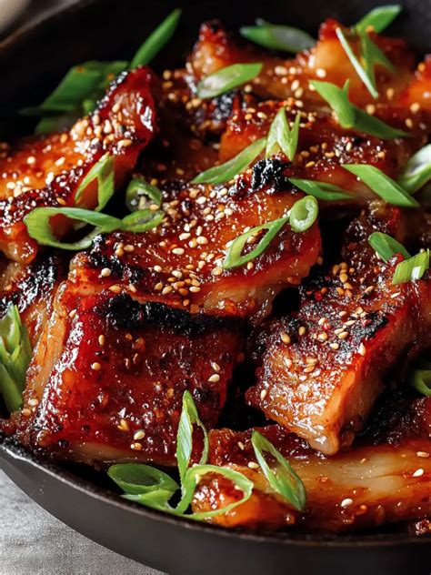 Healthy Korean Pork Belly Skillet Your New Family Favorite! - Recipes ...
