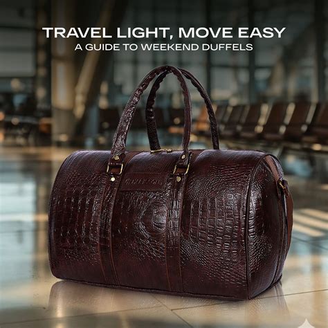 Travel Light, Move Easy: A Guide to Weekend Duffels