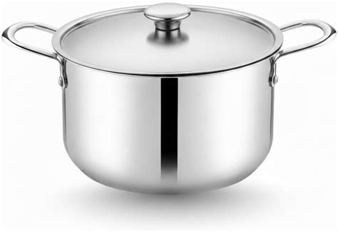 Buy MAHARANI LUXE Tri-Ply Stainless Steel Cook Pot 22 cm | Heavy Gauge ...