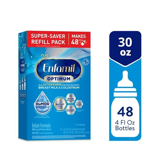 (6 pack) Enfamil Optimum (Enspire) Ready to Feed Baby Formula, Our ...