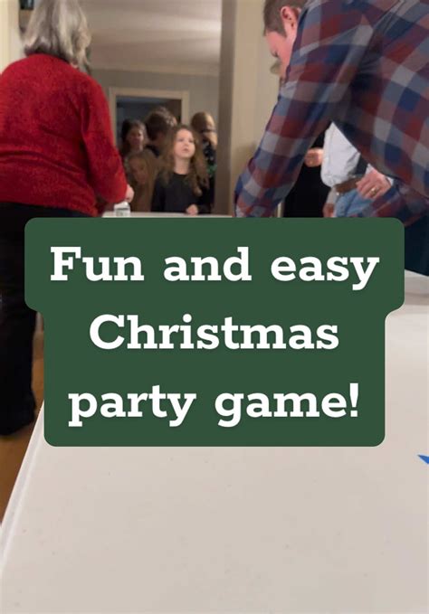 Divertido y fácil juego de fiesta navideño | TikTok